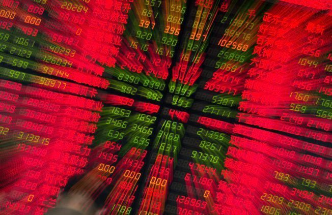 After falling more than 3% on, China's Shanghai Composite index was down 04% at 3,64907 In Hong Kong the Hang Seng index dropped 18