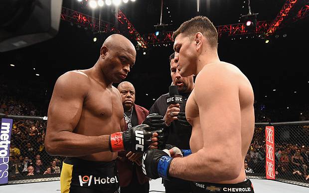 No contest Anderson Silva and Nick Diaz fight in UFC183 but were later found to have been taking steroids and marijuana respectively