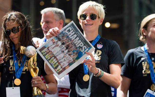 Start spreadin’ The News Megan Rapinoe is engaged