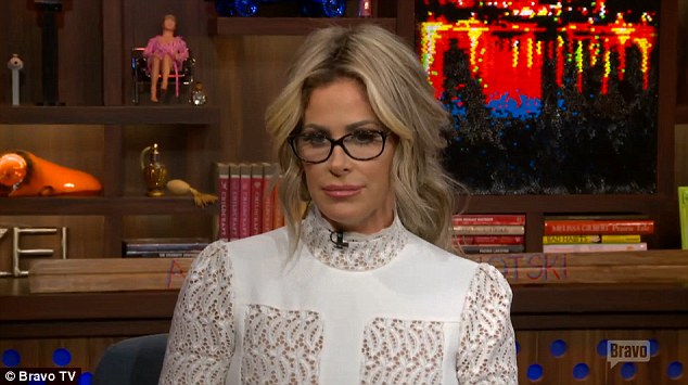 Rumours Reality star Kim Zociak Biermann denied having a nose job and her lips done on Watch What Happens Live despite host Andy Cohen saying she looks'different