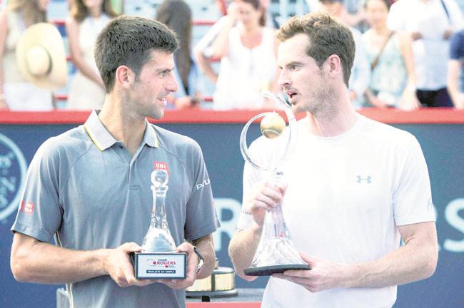 Novak Djokovic To Face Andy Murray In Rogers Cup Final