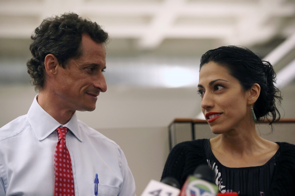 Anthony Weiner and Huma Abedin