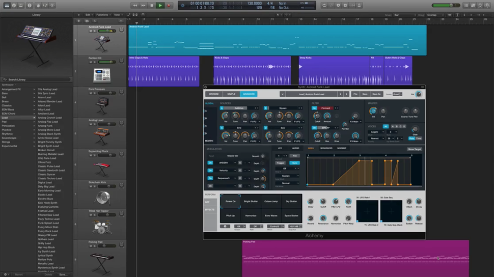 Apple Adds Alchemy Synthesizer Support to Logic Pro X