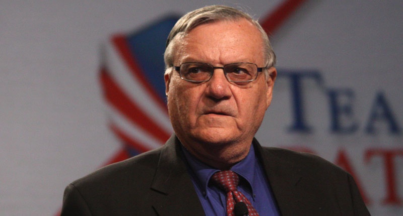 Sheriff Joe Arpaio of Maricopa County Arizona speaking at the Tea Party Patriots American Policy Summit in Phoenix Arizona