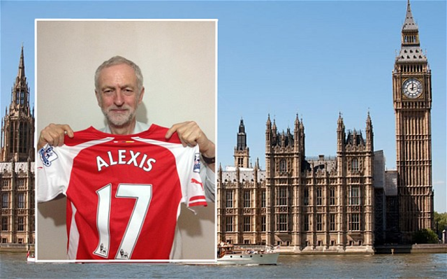 Arsenal OFFICIALLY the best team in the world after motion signed by Labour MP Jeremy Corbyn