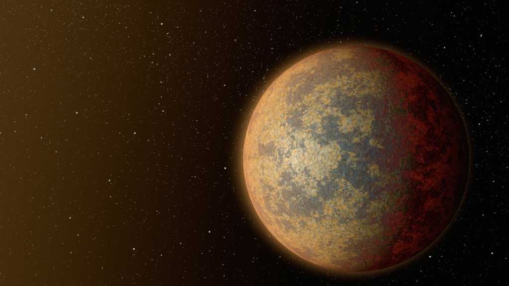 Artist's rendition of HD 219134b. Image Credit NASA  JPL-Caltech