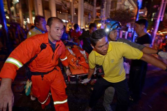 Attack occurred on Monday as worshippers crowded into the Hindu shrine in the Thai capital