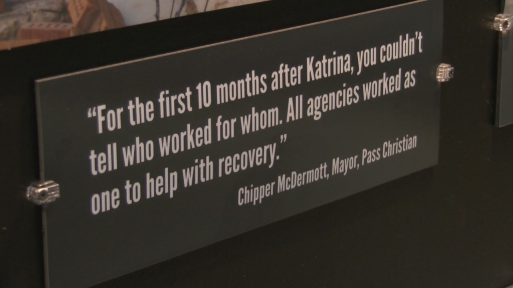 BILOXI MS – Ten years after Katrina we’re bringing you stories of struggle recovery hope and leadership