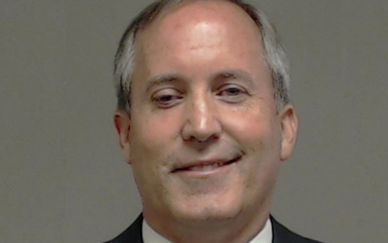 Texas Attorney General Arrested Courtesy Collin County Jail