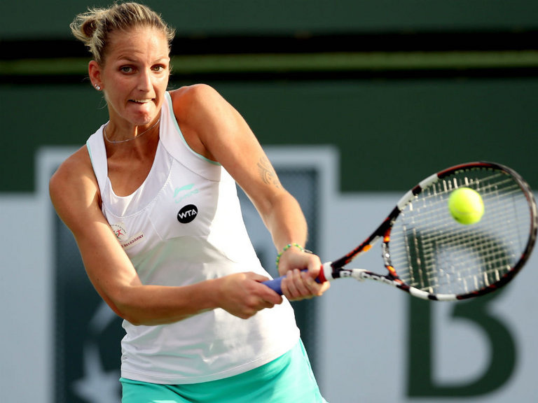 Karolina Pliskova Through to Sunday's final