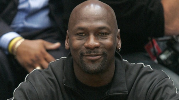 Former US basketball star Michael Jordan