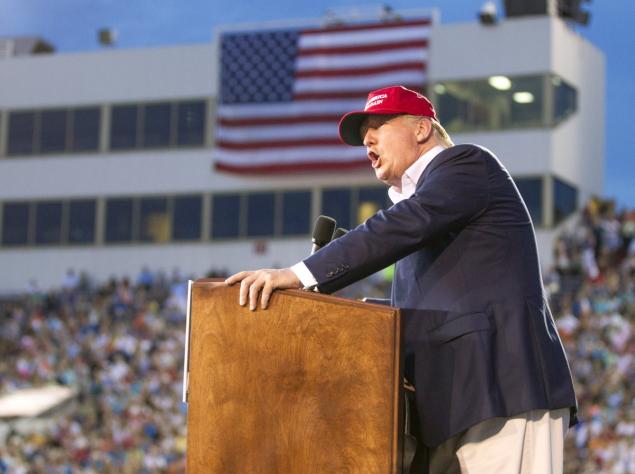 Mobile Alabama. The Trump campaign moved tonight's rally to a larger stadium to accommodate demand