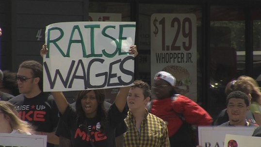 Milwaukee Fast food strike