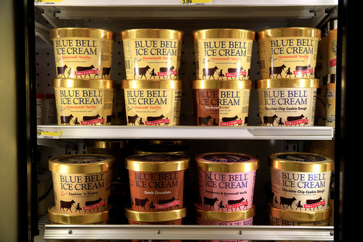 Blue Bell begins first ice cream shipments after listeria