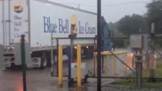 Blue Bell says ice cream filled trucks on the road again