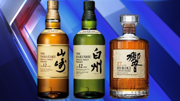 Suntory's whiskey products