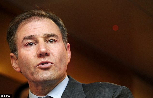 Boss Ivan Glasenberg has seen his paper fortune shrink by more than £4billion