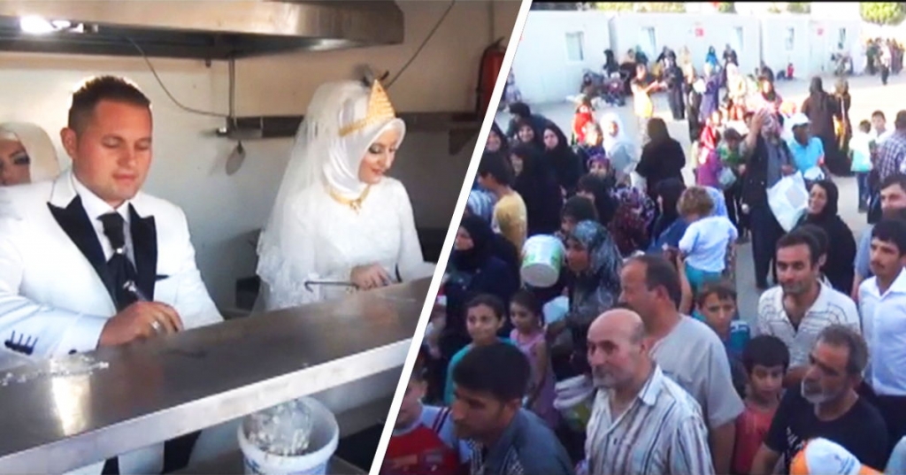 Turkish Newlyweds Ditched A Traditional Wedding Banquet To Do Something Completely Selfless