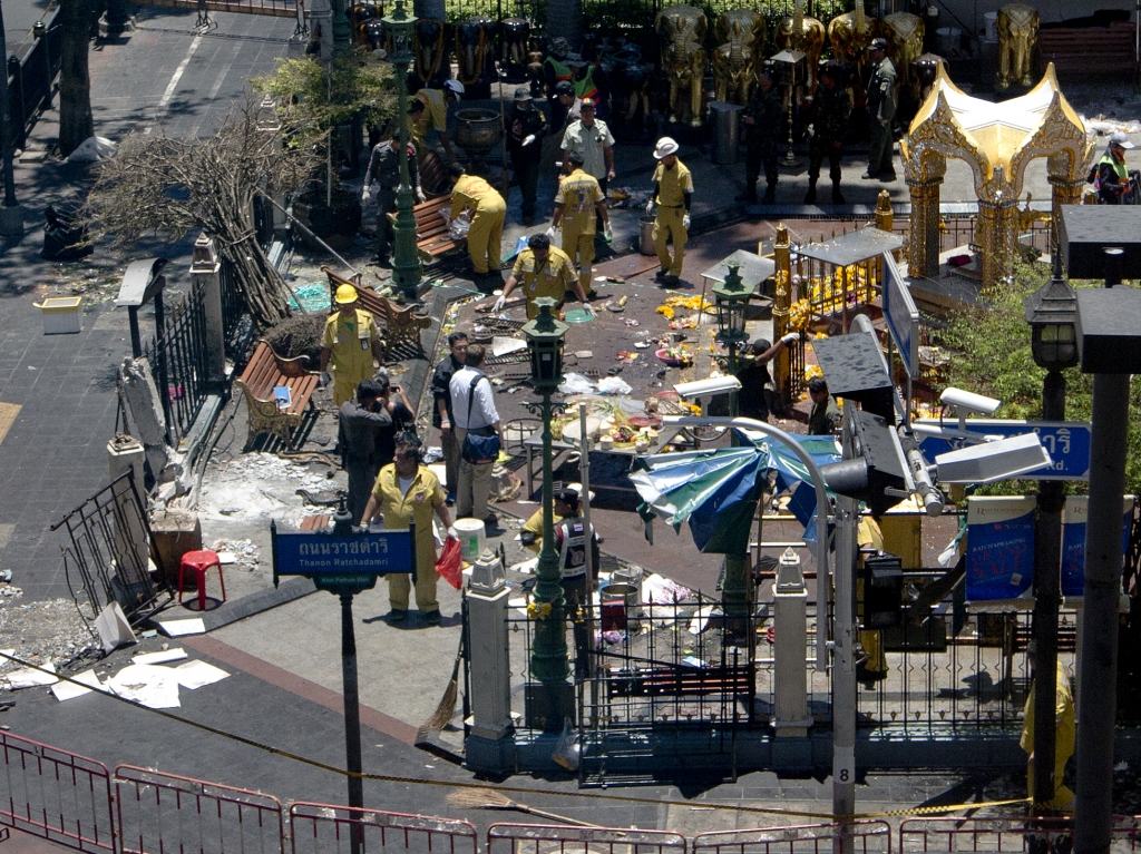 Two from Hong Kong killed in Bangkok explosion