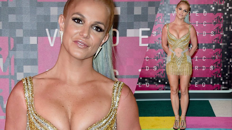 Britney Spears was quite the shimmering beauty on Sunday night at the MTV Video Music Awards 2015