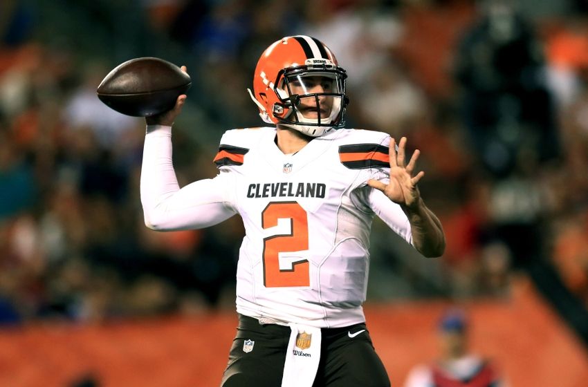 Cleveland Browns Johnny Manziel looking better and better