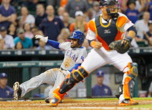 May 4 Rangers 2 Astros 1
Dallas Keuchel took a 1-0 lead into the top of the eighth before allowing a one-out walk to Delino De Shields Jr. who then stole second. Jake Smolinski tied it with a single to center.

Chad Qualls replaced Keuchel in the