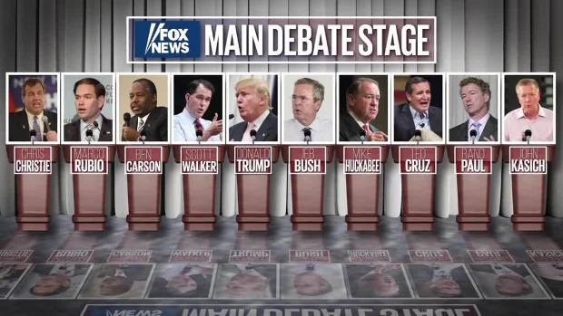 Debate candidates