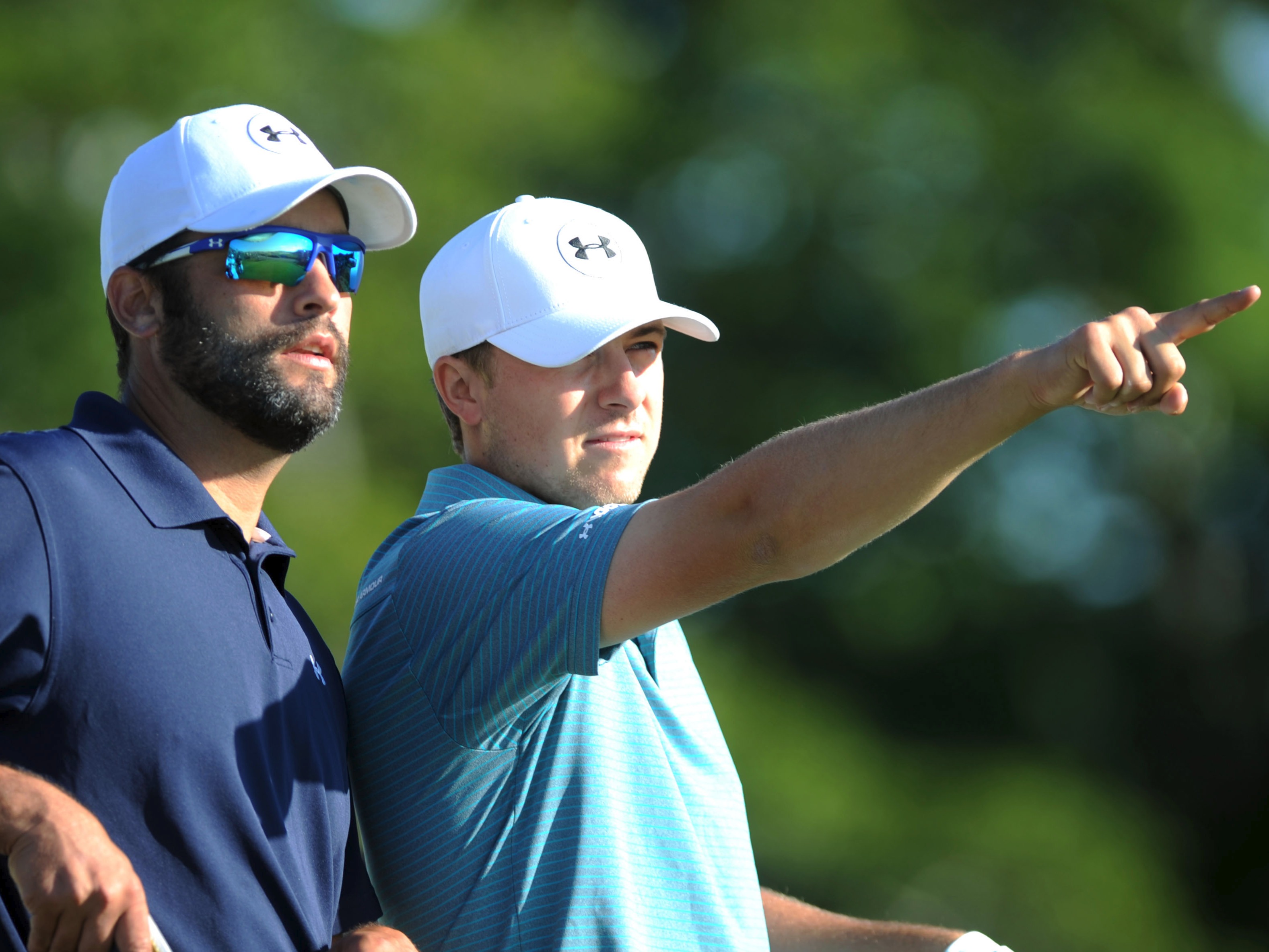 Caddy Michael Greller is a key member of Jordan Spieth’s team