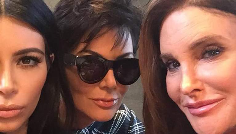 Kris and Caitlyn Jenner pose for first picture together since Caitlyn's