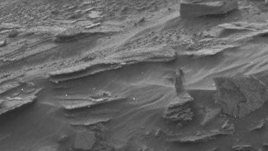 Can you see the'cloaked woman on Mars in this