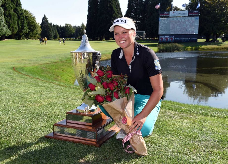 Canada's Brooke Henderson was granted LPGA membership on Tuesday two days after she won her first Tour event at the Portland Classic by eight strokes. The 17-year-old from Smiths Falls Ont. had earned her 2016 Tour card with the victory. Henderson