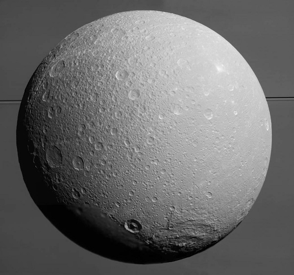 Cassini Probe Takes Breathtaking Final Look at Saturn’s Moon Dione