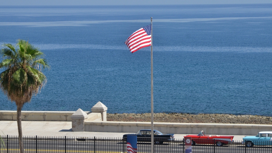 Raising the American flag in Cuba does little to raise the hopes of Cuban