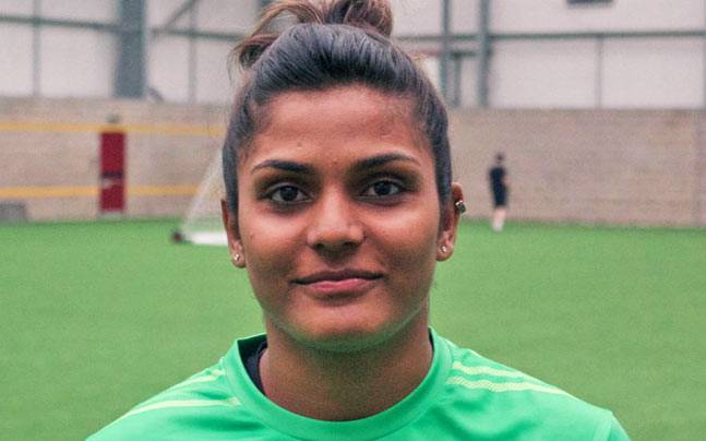 Chauhan's football journey began when her school coach asked her to participate in Delhi under-19 team trials