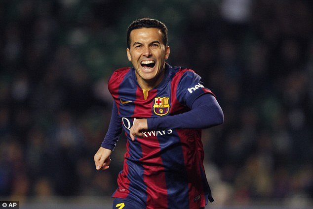 Chelsea have hijacked Manchester United’s deal with Barcelona for forward Pedro