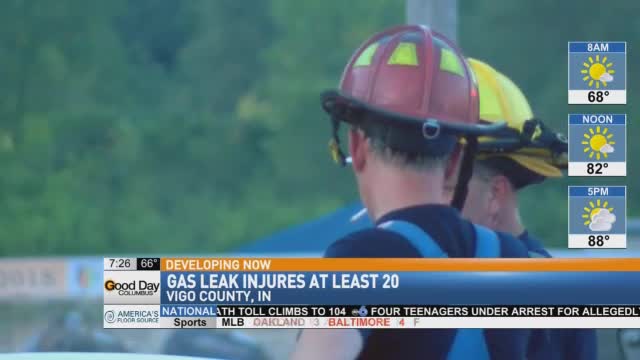 Chemical Leak in Ind. Sends 15 People to Hospital story image