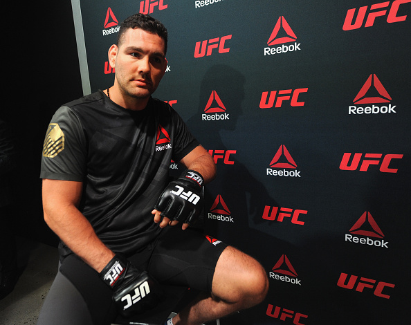 Chris Weidman attends the Launch Of The Reebok UFC Fight Kit at Skylight Modern