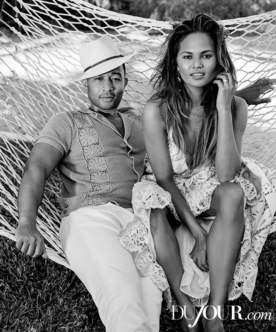 Chrissy Teigen and John Legend De Jour