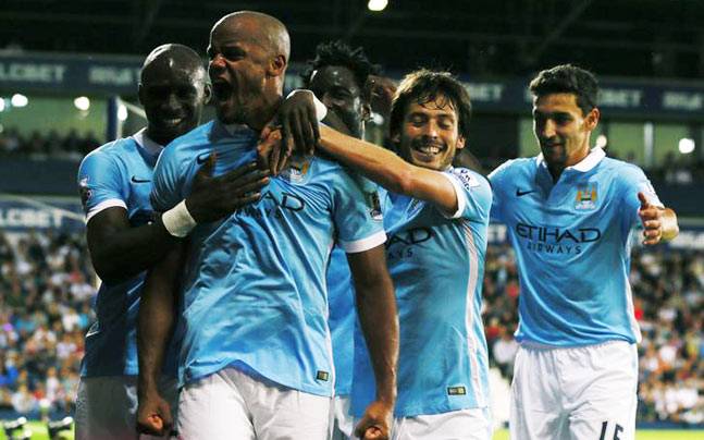 City began their campaign with an easy 3-0 win at West Bromwich Albion on Monday