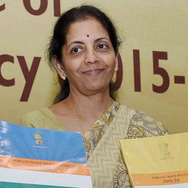 Commerce Minister Nirmala Sitharaman