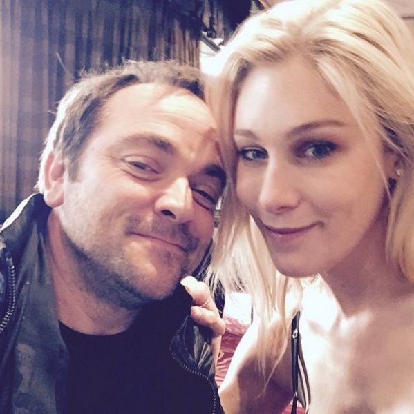 Mark Sheppard and Sarah Louise Fudge