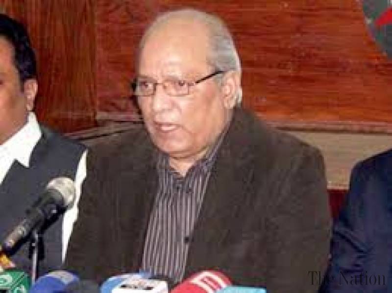 Former ISI Chief Conspired to Oust Govt Army Chief during Sit-Ins Mushahidullah