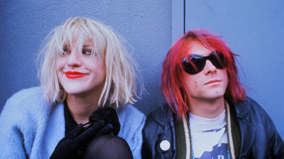 Courtney Love & Kurt Cobain ca. 1992