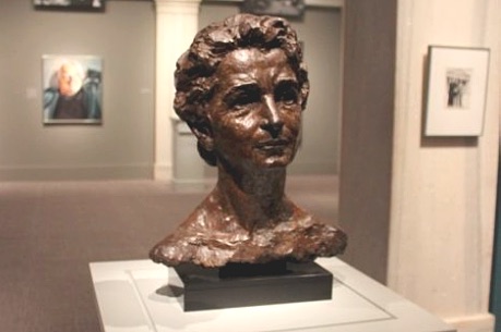 The Margaret Sanger bust in the National Portrait