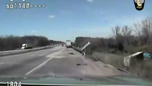 WATCH: Ohio State Highway Trooper Honored For Saving Man's Life