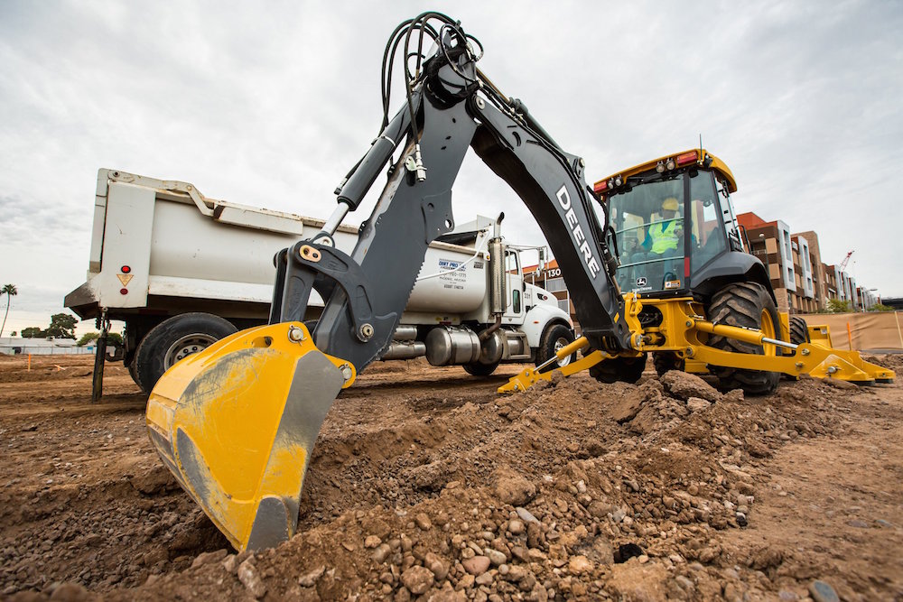 John Deere 310L backhoe