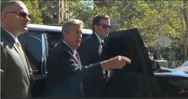 NFL Commissioner Roger Goodell was greeted Wednesday by a round of'Boos and'Liar as he walked into the New York court. Moments later Brady arrived flanked by bodyguards