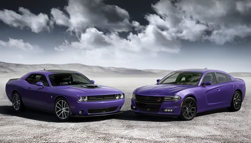 Dodge Brings Back Plum Crazy Challenger, Charger for 2016 Only