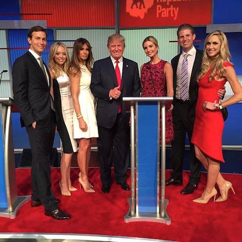 Donald Trump feud family