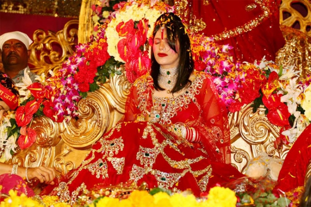 Radhe Maa allegedly forced four farmers to commit suicide after taking away Rs. 1.5 crore from them